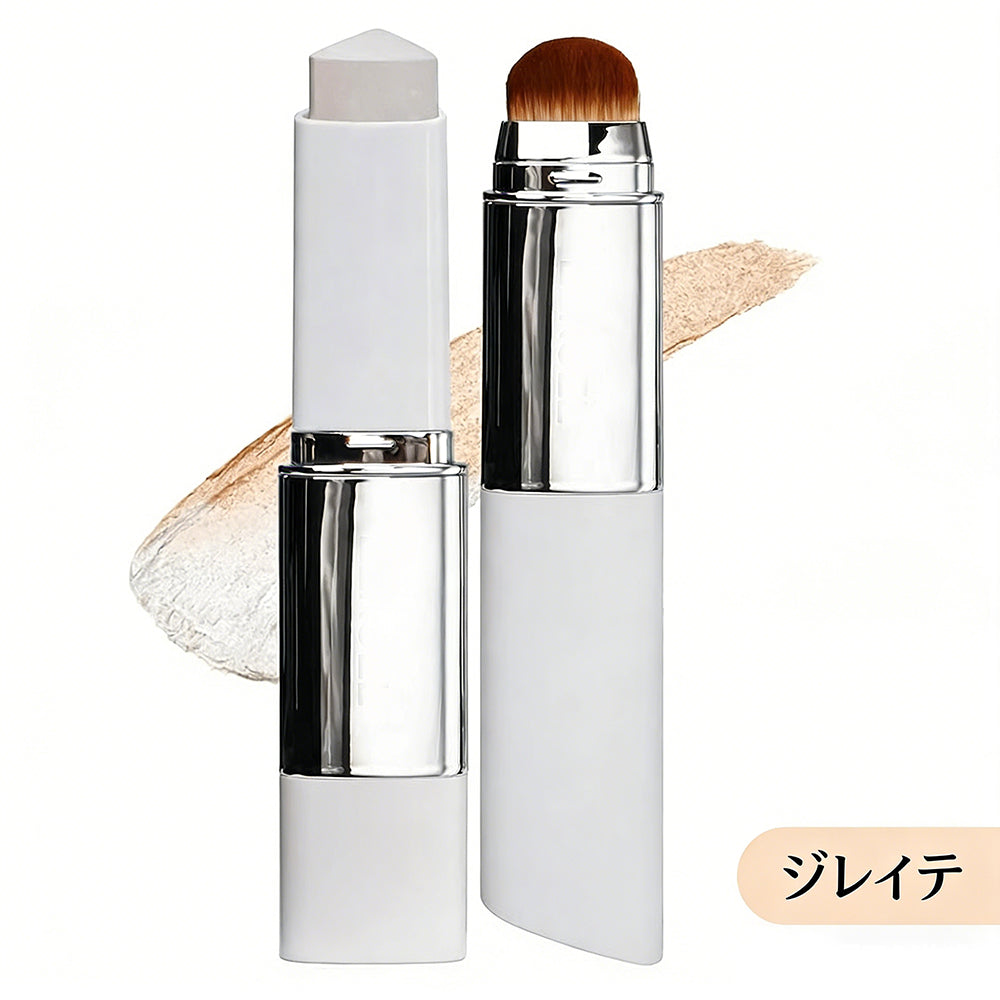 🎉1+1🎉ELROEL BLANC カバークリームスティック V - コラーゲンカプセル配合のカラーチェンジファンデーションスティック(0.45 oz)