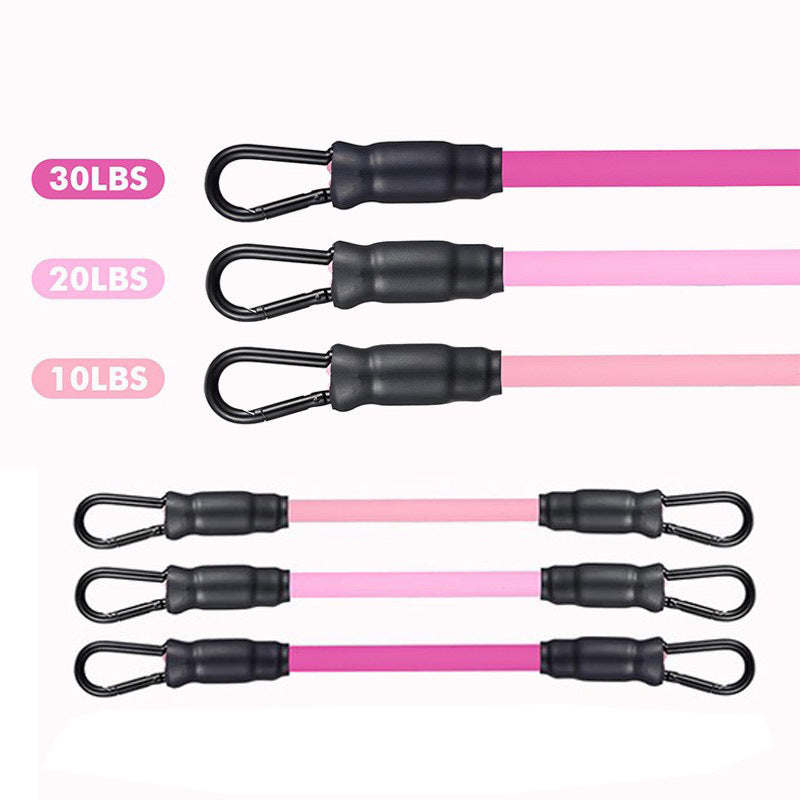 Ankle Fitness Belt(3pcs:10, 20, 30LB Each with One Pair of Ankle Strap)
